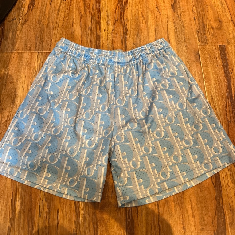 Mr Remade Dior Print Men's Shorts